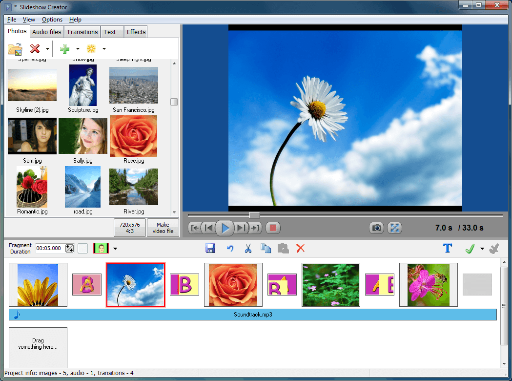 Bolide Slideshow Creator